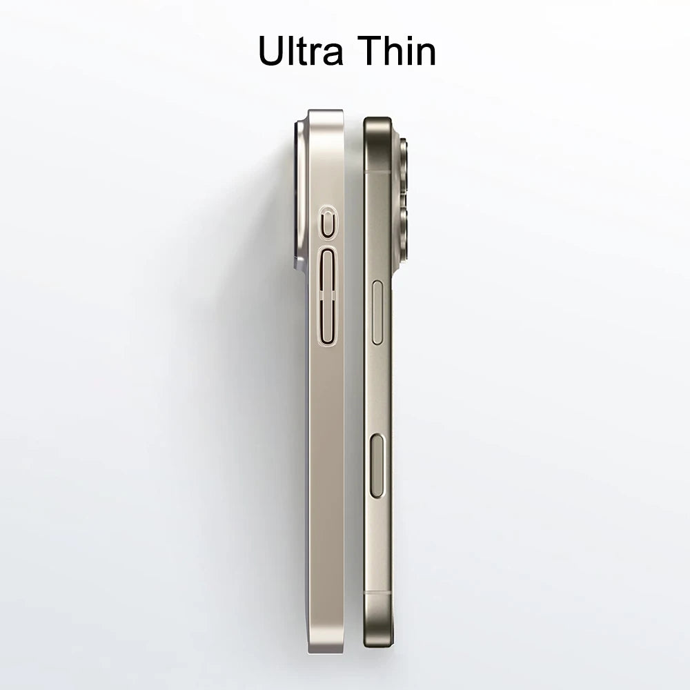 Original Matte Glass Wireless Charge Magsafe Case For iPhone 17 Pro Max 16 15 14 Plus 13 17 Air Magnetic Shockproof Hard Cover